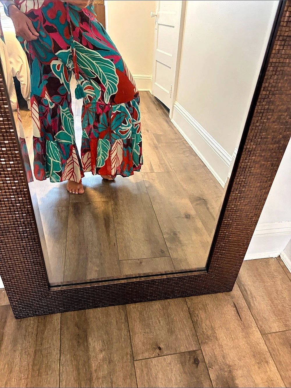 Lilly Pulitzer Abstract Print Maxi Dress